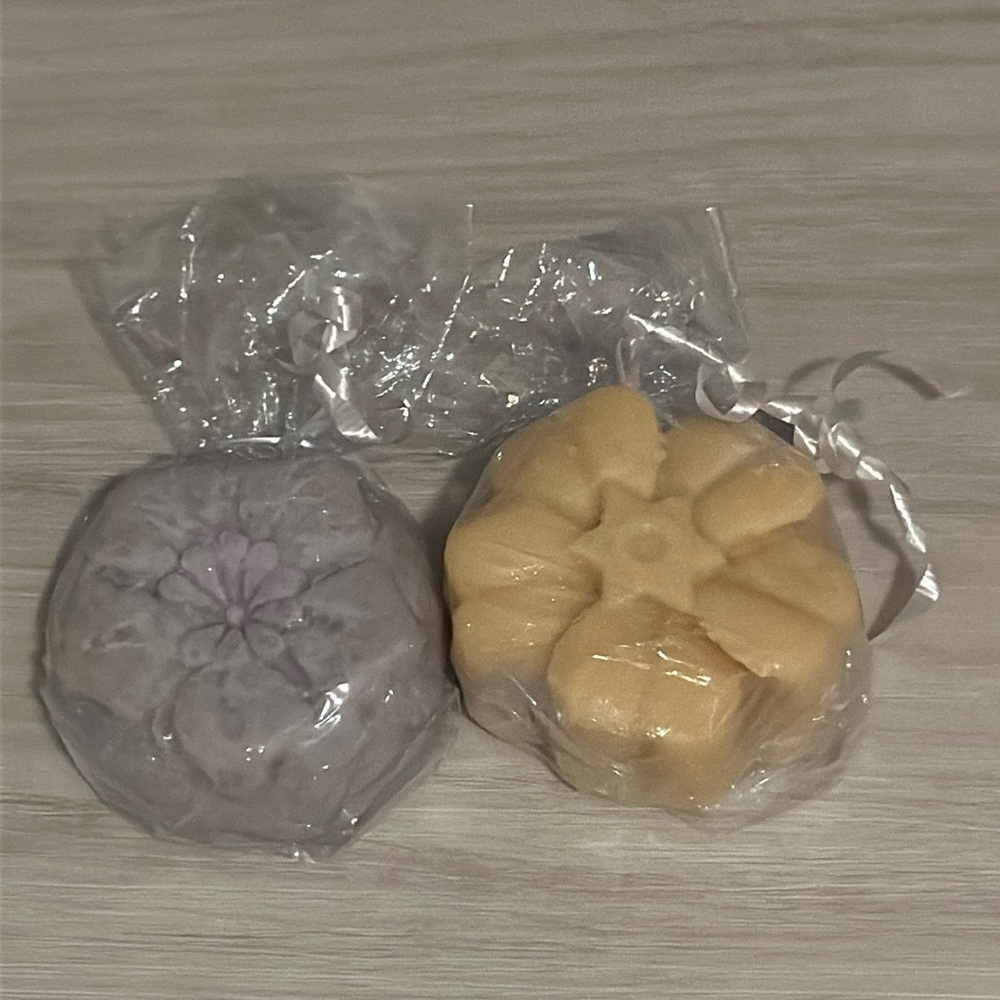 Unscented Flower Soap Bars